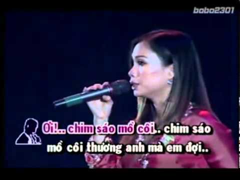 Chim Trắng Mồ Côi - Karaoke feat Cẩm Ly