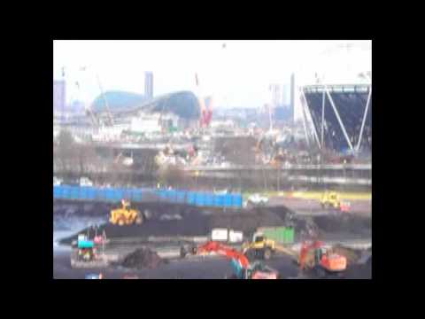 A tour of the Olympic Park site as it starts to take shape ahead of the London 2012 games