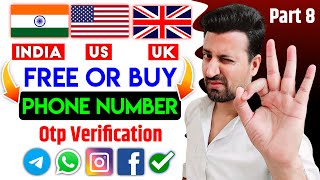 Hack OTP Verification with FREE Phone Numbers from India, US & UK!
