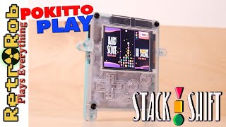 Pokitto Play! Stack Shift Gameplay and Thoughts