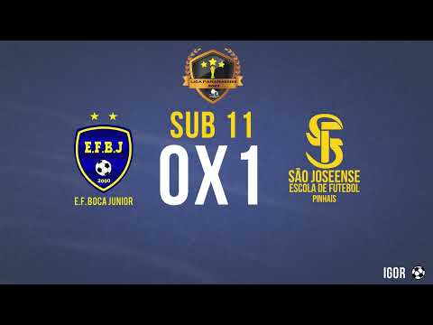 LIGA PARANAENSE DE CAMPO 2022 | E. F. BOCA JUNIORS X SÃO JOSEENSE ESCOLA PINHAIS | SUB 11 (29/10/22)