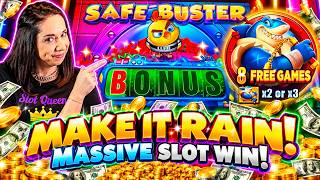 MASSIVE SLOT WIN! Slot Queen Makes It RAIN MONEY!
