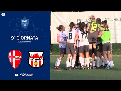 Calcio Padova Femminile - Orvieto F.C. || Highlights 9^ Giornata Serie C 2022/23