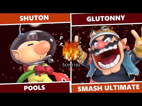 Dr. Insano's Bonfire 3: Pools - Shuton (Olimar) Vs. Glutonny (Wario) SSBU