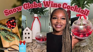 Romanticizing My Life ❄️ | Snow Globe Wine Cocktail, Walmart Run & Self Care Finds