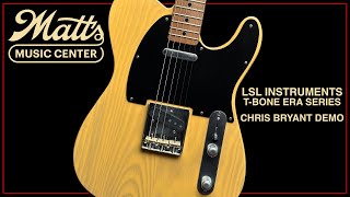 Video thumbnail for Matt's Music Center - LsL Instruments T-Bone Era Series - with Dr. Z Z Wreck - Chris Bryant demo by Matt's Music Center