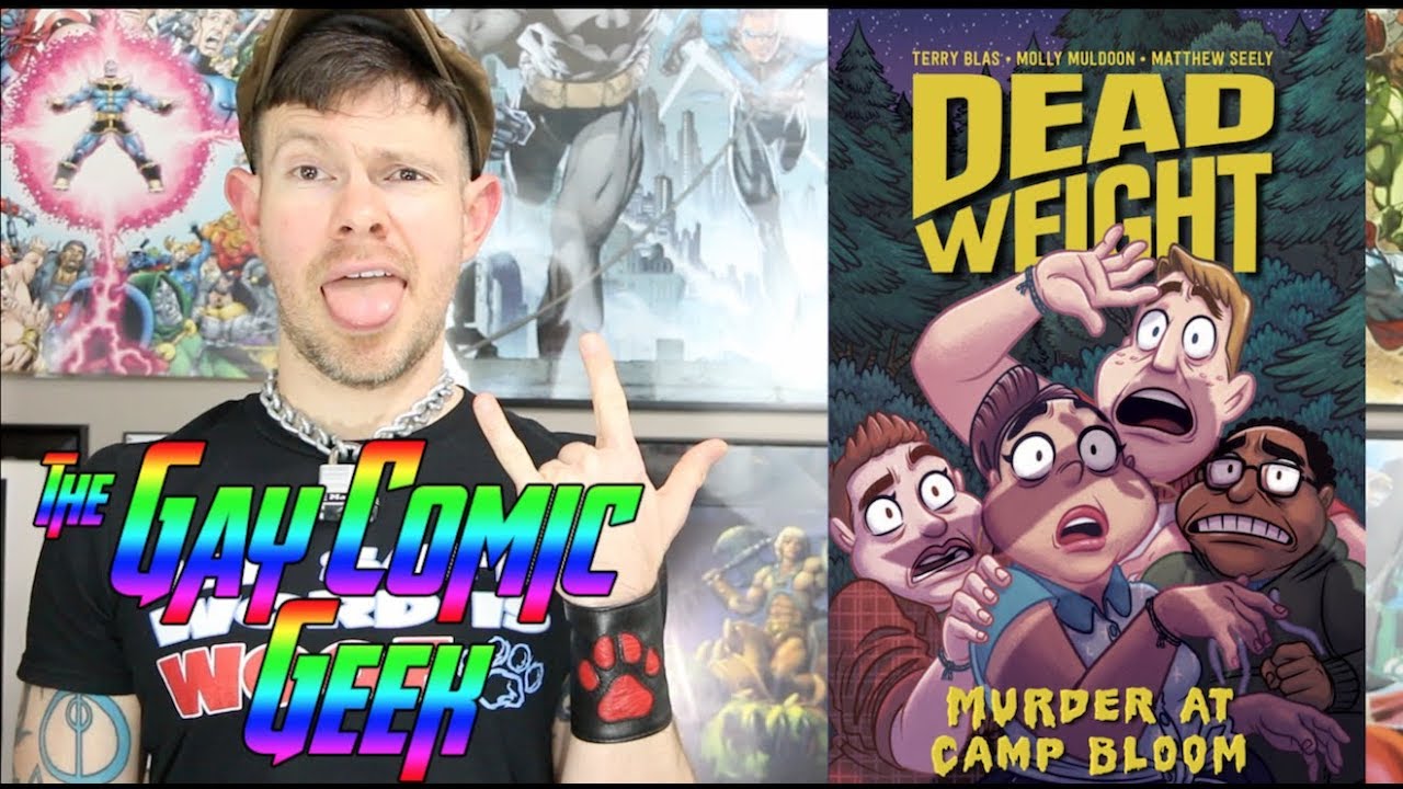Dead Weight - Death at Camp Bloom - Gay Graphic Novel Book Review