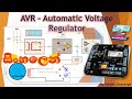 AVR - Automatic Voltage Regulator - 1 (සිංහල) - Error operated /  brushless excitation #marinengbase