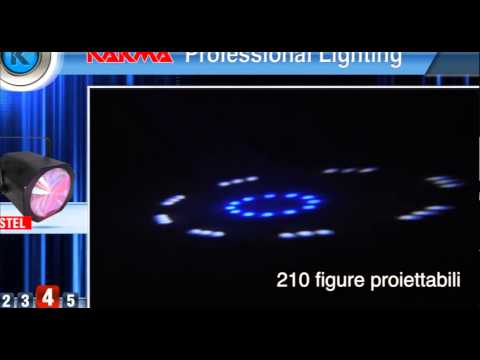Effetto luce LED, RASTEL, Dj, Vendita effetti luce per discoteche