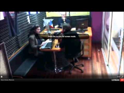 ALIN LES   invitat special la Radio Shalom Romania, Bucharest 22 11 2012