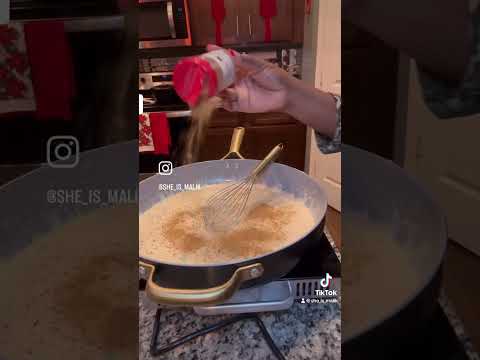 Seafood Pot Pie with a Cheddar Bay Biscuit topping!