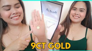 9ct GOLD St.Christopher PENDANT | UNBOXING | Proud Sarangan PH.