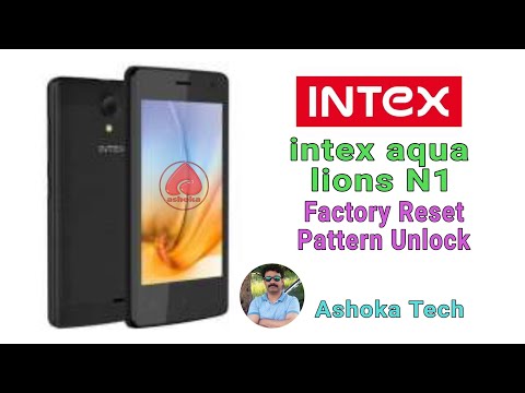 INTEX lions N1 hard reset / Factory reset / pin pattern unlock