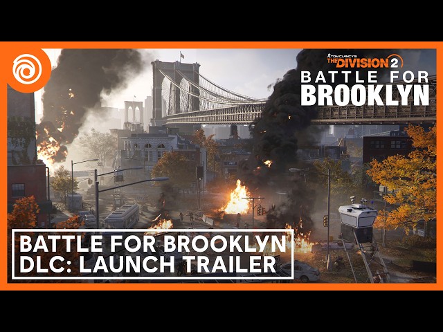 Titulný obrázok Youtube videa s názvom The Division 2: Battle for Brooklyn DLC - Launch Trailer