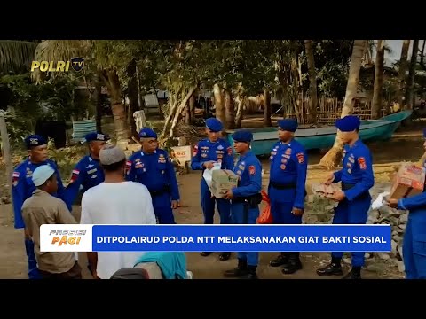 DITPOLAIRUD POLDA NTT LAKUKAN GIAT BAKTI SOSIAL PERINGATI HARI BHAYANGKARA KE-79