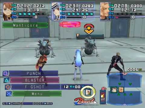 Let's Play "Xenosaga I" Part 09 - Running Fights