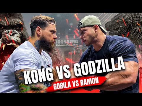 KONG VS GODZILLA - GORILLA AND RAMON FINALLY MET
