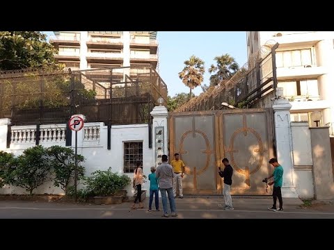Shahrukh khan's house mannat mumbai (celebrity Hotspot #vlog #travel #travelvlog