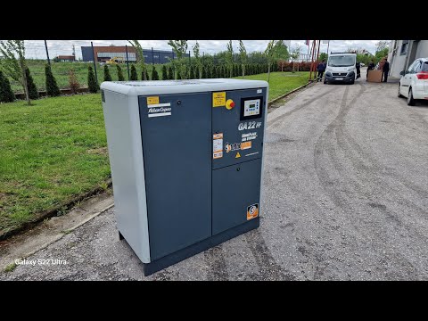 TEHNOGAMA d.o.o. Šimanovci - Polovan vijčani kompresor Atlas Copco GA 22FF sa integrisanim sušačem