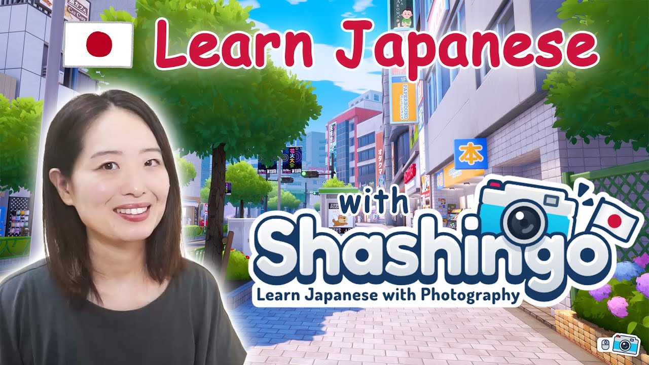 🇯🇵🎮Let's learn Japanese with Shashingo! - Beginner Japanese Comprehensible Input