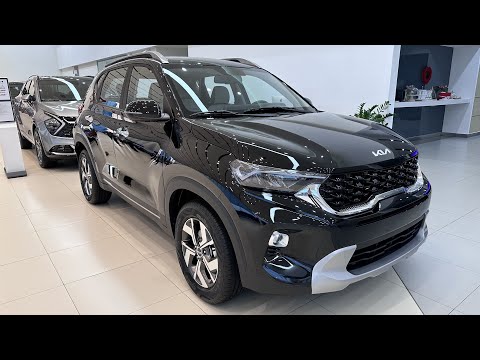 2023 Kia Sonet 1.5L Black Color - Exterior & Interior Walkaround