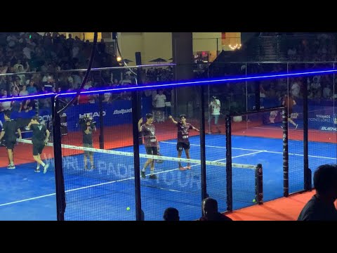 Punto final BS AS Padel Master 2022 (4tos) | Juan Tello -  Fede Chingotto contra F. Stupaczuk - Lima
