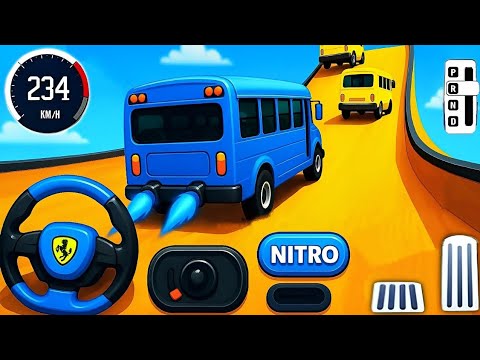 Gt Bus Stunt Impossible Driver -Ultimate  Bus Stunt Gt Racing - Android GamePlay