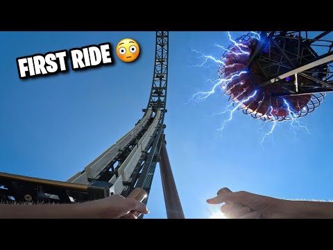 My FIRST EVER RIDE on Voltron Nevera 😳 Extreme Roller Coaster POV at Europa-Park!