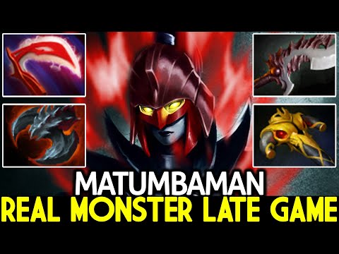MATUMBAMAN [Phantom Assassin] Real Monster Late Game Unreal Damage Dota 2