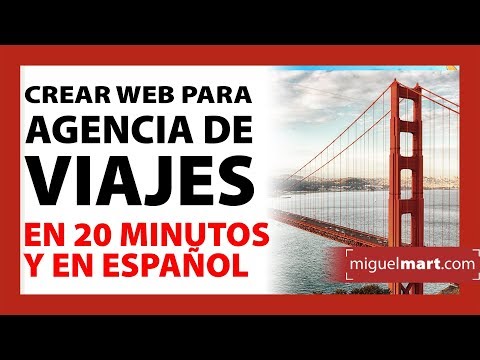 , title : 'Crear Web para AGENCIA DE VIAJES【PASO A PASO】Crear una Web En 20 minutos'