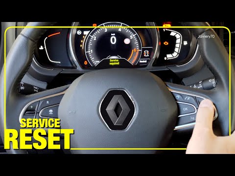 🔸 RENAULT | Service Reset in the instrument panel (eng.)
