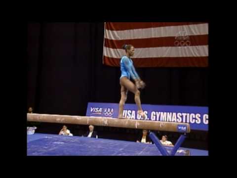 Annia Hatch - Balance Beam - 2004 U.S. Gymnastics Championships - Women - Day 1