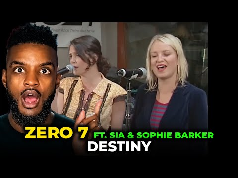 🎵 Zero 7 - Destiny ft. Sia and Sophie Barker REACTION