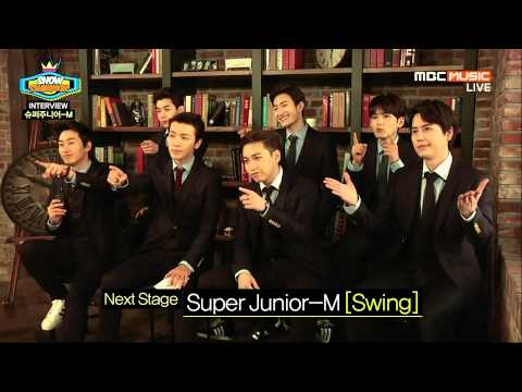 140409【FULL HD】Show Champion - SJM Interview +《SWING》