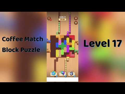 Coffee Match Block Puzzle Level 17 Walkthrough ☕🧩 | Easy Step-by-Step Guide | SolutionGuruji