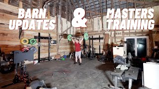 BARN UPDATE AND TRAINING FOR MASTERS COMPETITION
