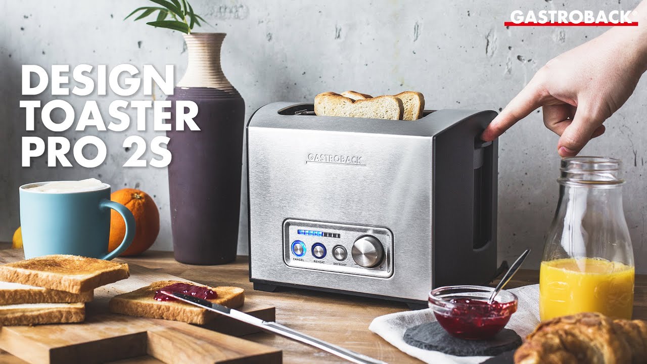 Gastroback Toaster Pro 2S Silber