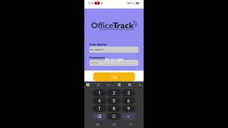 Log into OT App with connection codes