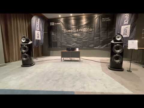Gothenburg hifi show 2022 - B&W 801D4 Hegel 590