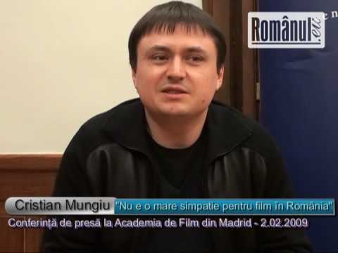 Cristian Mungiu la Madrid - 2.02.2009
