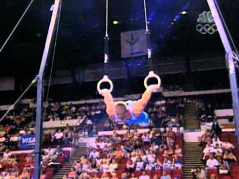 Jason Gatson - Still Rings - 2003 U.S Gymnastics Championships - Men - Day 2
