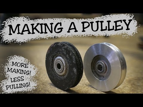 Making a Pulley - Lathe Machining
