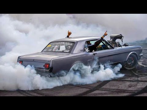 BURNOUT WORLD CHAMPION - 1000hp 1966 BLOWN Mustang!