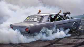 BURNOUT WORLD CHAMPION - 1000hp 1966 BLOWN Mustang!