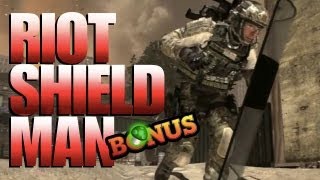 Riot Shield Man Returns.... FOR JUSTICE! (Raging Bonus Video)