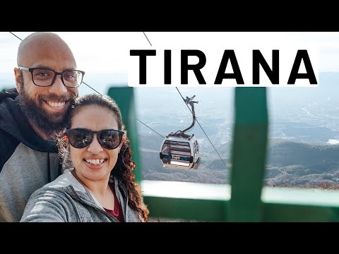 Tirana Albania - Travel Vlog 2021 (Skanderbeg Square in Tiranë, Dajti Mountain, & Traditional Food)
