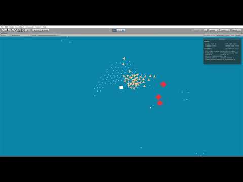 Unity Boids (flocking behavior) Demo