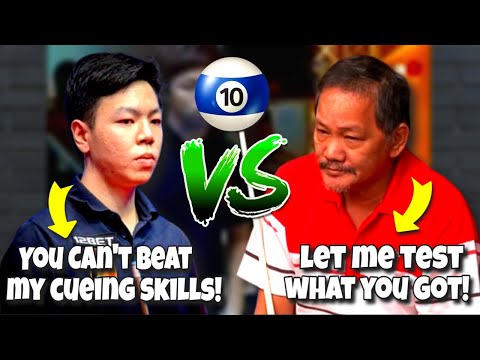Legendary Magician Efren Reyes Stuns Wu Jia Qing with Incredible Magic Shots and Skillful Kick Shots