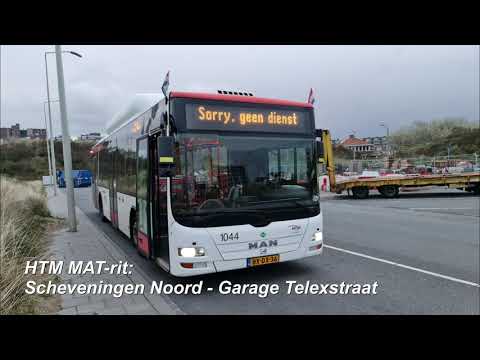 HTM MAT-rit: Scheveningen Noord - Garage Telexstraat | cabine | 2021