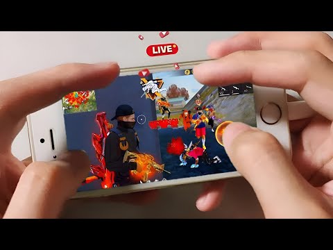 Iphone 6s Free Fire Gameplay test settings revel My HUD+DPI+ 2gb ram🔥